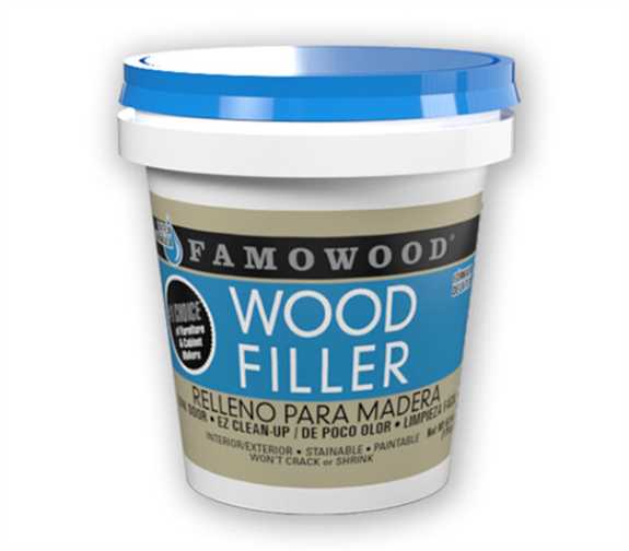 Famowood®  Walnut Solvent Free Wood Filler